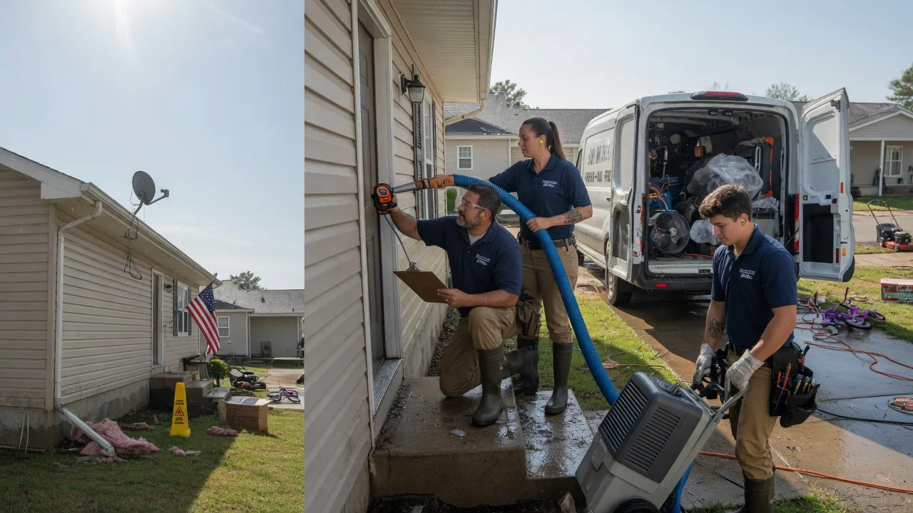 Ceiling Water Damage Restoration in Chisholm, MN near me